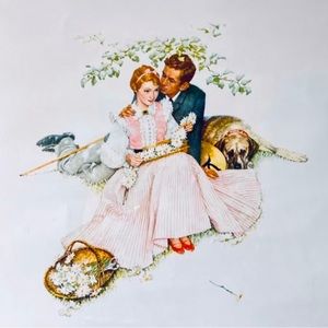 Norman Rockwell with Certificate of Authenticity